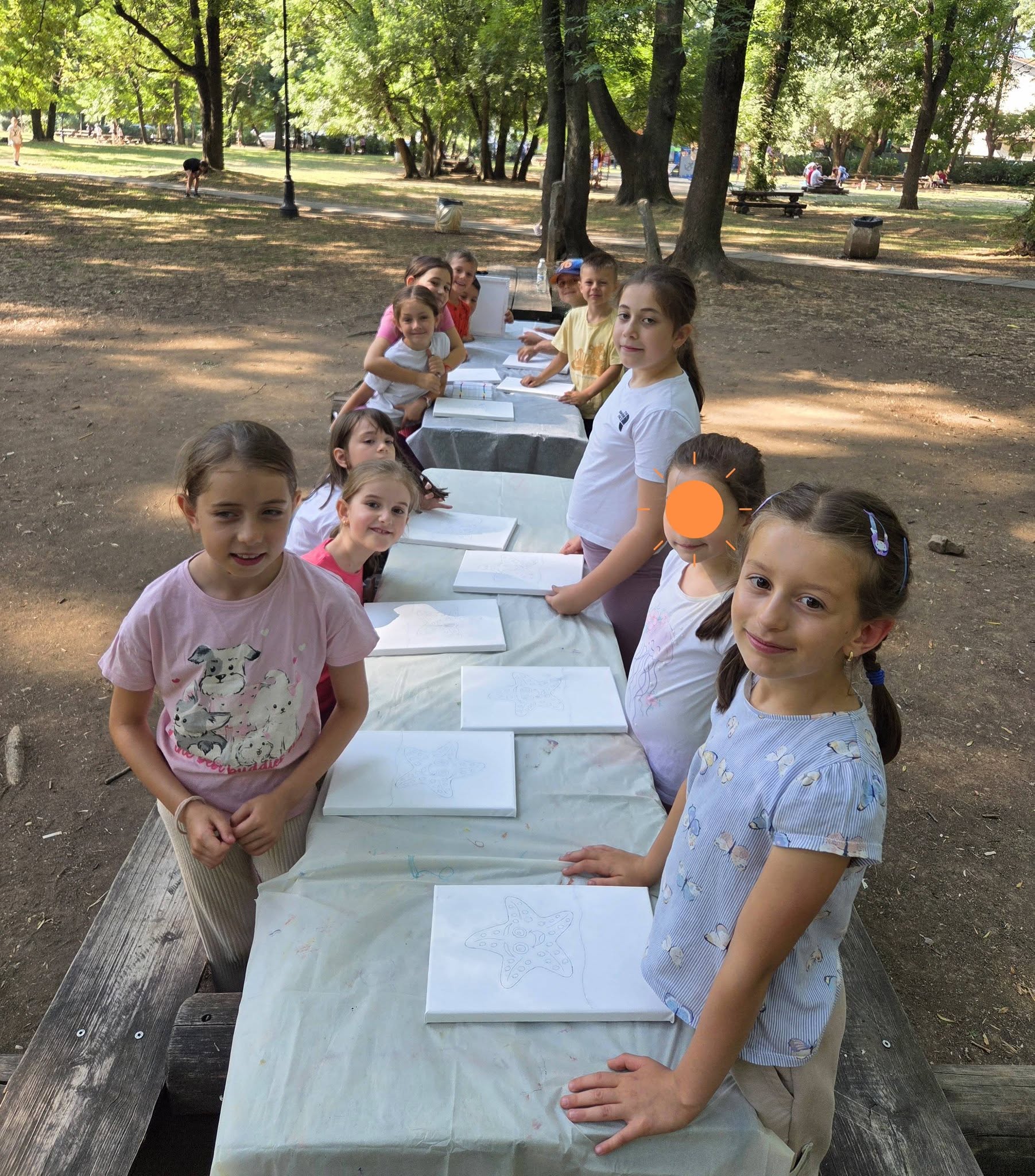 🎨 Денят, в който паркът се превърна в [художествено ателие]  🌳✨